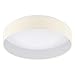 Produktbild EGLO LED Deckenlampe dimmbar Palomaro 1, Deckenleuchte Stoff, Wohnzimmerlampe aus Textil, Kunststoff, Farbe: Creme, Weiß, Ø: 40,5 cm