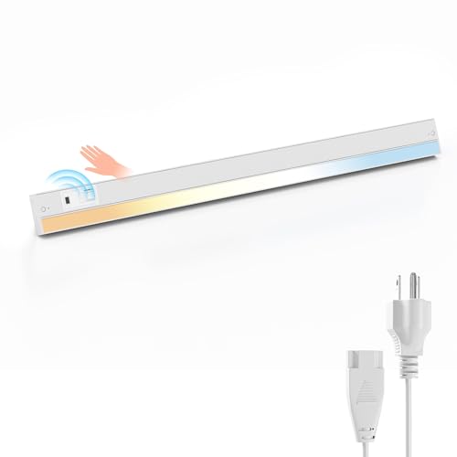 Ensenior 32 Inch Hand Wave LED Under Cabinet Lighting Plug