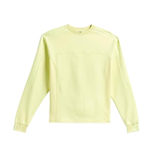 ADIDAS X IVY PARK UNISEX 4ALL CREW SWEATSHIRT, YELLOW TINT, 4XL, Yellow Tint, XXXXL