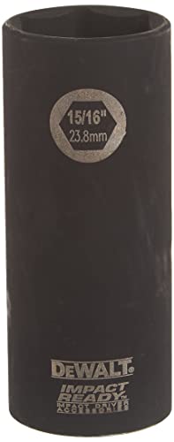 Image of DEWALT DW22932 15 /16-Inch IMPACT READY Deep Socket for 1 /2-Inch Drive
