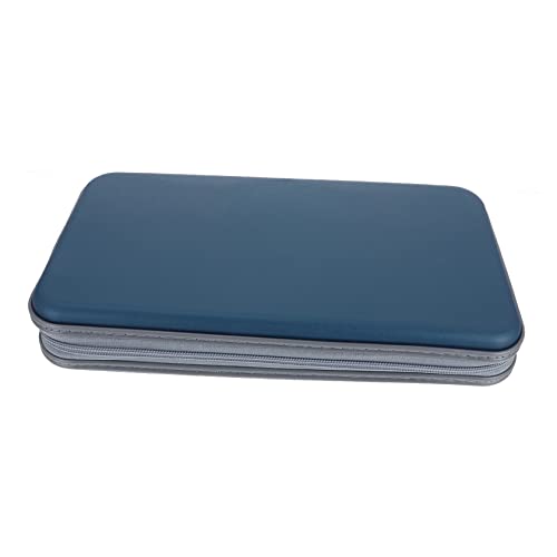 SEWACC Car CD Case Capacity Durable Zipper Storage Pouch for CD Dvd Holder Travel Friendly Design Organizer for Home Car Craftsmanship