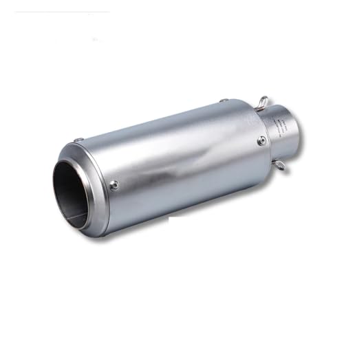 Tuyau d'échappement moto 51mm inox universel pour R3 R25 Z400 MT07, silencieux sport
