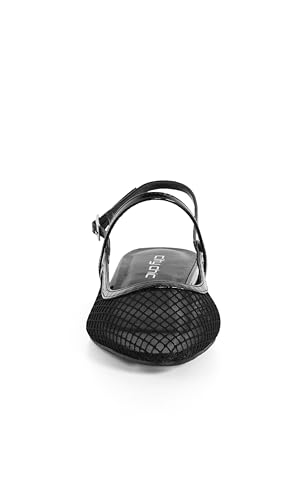 Image of City Chic Plus Size Flat - Wide Fit Lily Mesh