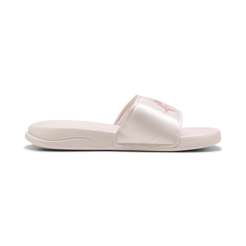 PUMA Damen Popcat 20 Satin Princess Schiebe-Sandalen, Jasmin Flower Pinkscape, 40 EU