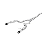 MBRP 19-22 Ford Mustang 2.3 EcoBoost 3in Cat-Back Dual Split...
