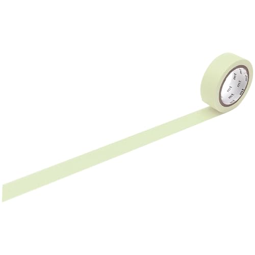 Image of MT Masking Tape - Kamoi Paper Washi Adhesive Tape - 15mm x 7m - Set of 3: Pastel Sunflower, Leaf, Ivy