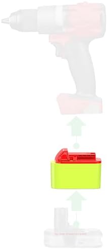 Lvye Power Wheels Adapter for Ryobi 18V P108 P107 P102 Battery Dock Power Conver