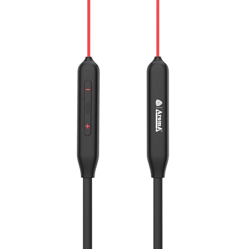 Image of AROMA NB120 Ace Upto 50 Hours* Playtime, Fast Charging, Dual Pairing BT Neckband Bluetooth