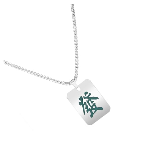 Bijou hip hop mahjong chinois Holibanna pour look streetwear urbain