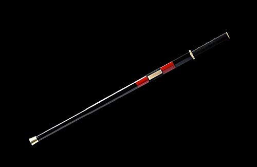 GLW Sword Composite Folded Pattern Steel six Sides Han Sword Sharp Copper Fittings #0023