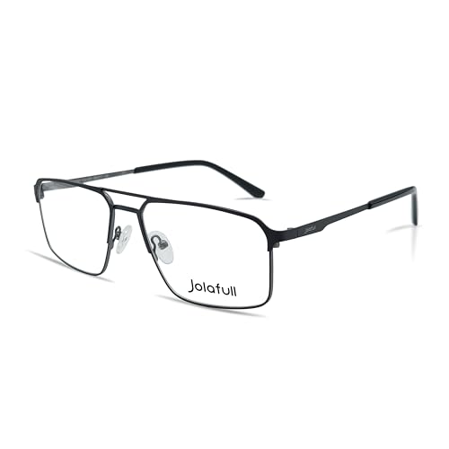 Image of JF1801 Men's Eyewear Frames Square Prescription Glasses for Men 58 mm
