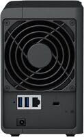 Synology DS223 - Discstation NAS a 2 bay (Realtek RTD1619B quad-core 2 GB Ram 1 porta LAN RJ-45 1GbE) 32 TB bundle con 2 dischi rigidi da 16 TB