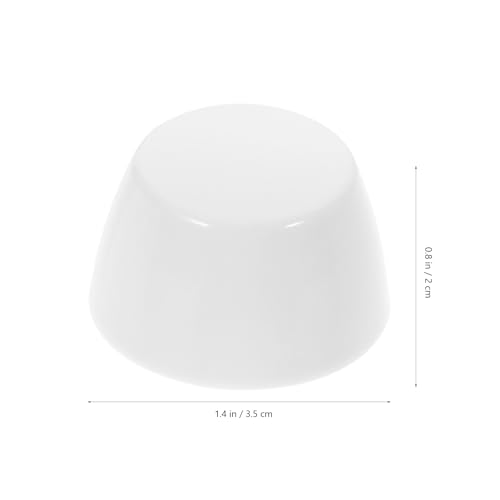 jojofuny 2 Sets Schrauben Dekorative Abdeckung Toiletten Ersatzteile Toiletten Schraubenabdeckungen Toilettenschüssel Schraubenkappen Universelle Toiletten Schraubenkappen