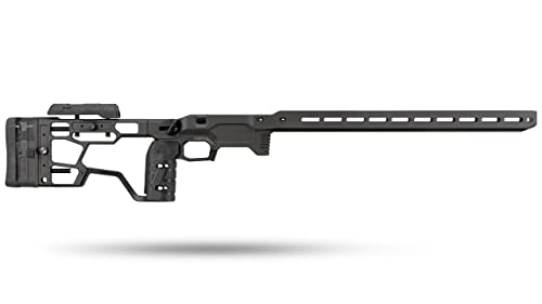 MDT Acc Elite Remington 700 SA RH Black Chassis, Precision Rifle Stock, Durable Construction (106557-BLK)