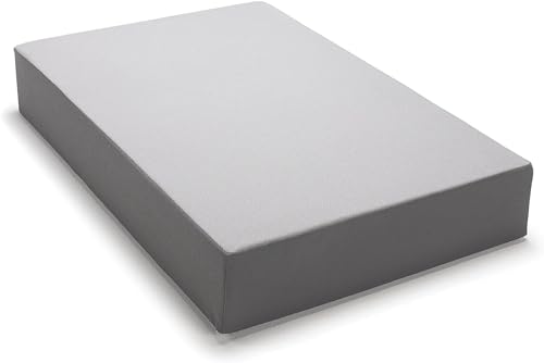 traturio Hüpfmatratze Kinder Indoor/Outdoor in tollen Farben für alle kleinen Hüpfer 107x70x17 cm & 97x70x17 cm (grau/grau genoppt, 107.00)