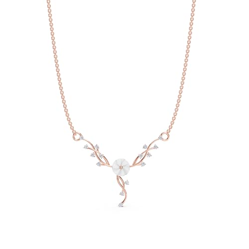 Image of Miss Highness 925 Silver Leaf Pendant Necklace for Women & Girls | Minimal Daily Wear | Silver Jewellery With Authenticity Certificate | Gift for Girlfriend Wife | With Chain Pendant
