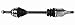 GSP NCV69583 CV Axle Shaft Assembly - Left Front (Driver Side)