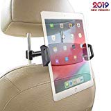 Car Headrest Mount, JAHMAI 360°Multi-Angle Rotation Car Backseat Seat Holder Sedan Headrest Stand Compatible with iPhone/iPad/Galaxy Tab/Kindle Fire/Nintendo/Phone 4.7