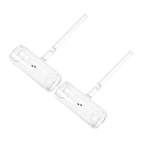 JUMPLAWN 2Piezas Tubo de Sublimación de para Experimentos Físicos Estilo Aleatorio para Educación y Enseñanza Científica
