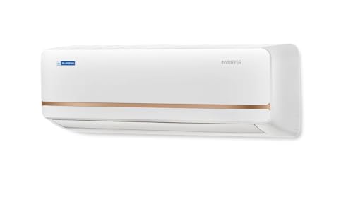 Image of Blue Star 2 Ton 3 Star Split Inverter AC (Turbo Cool, Hexa Inverter Technology, 5-in-1 Convertible Cooling, Comfort Sleep, Energy Saver, IB324TKU, Copper Condenser) White