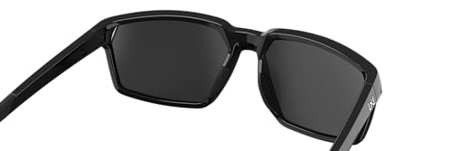 Wiley X WX Sierra Sunglasses Safety Glasses for Men Shatterproof UV Eye Protection for Combat and Shooting Captivate Red Mirror Lenses Gloss Black Frames4