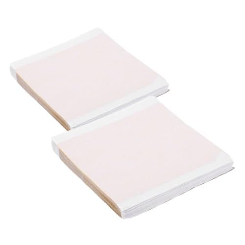 LALAFINA 200pcs Shimmering Gold Foil Sheets Craft Foil Paper for Art Projects Decorative Leaf Sheets