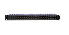 Canare 244U-DVJBS 4RU 2x24 3 Row Standard Sized Video Panel - Straight
