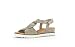 Produktbild Gabor Damen Keilsandalen, Frauen Sandalen,Moderate Mehrweite (G),strandschuhe,keilsandaletten,keilabsatz,schilf (OBL/creme),40 EU / 6.5 UK
