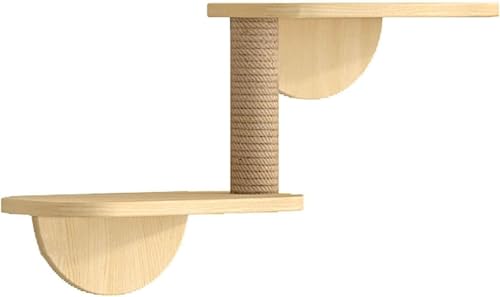 キャットステップ キャットウォークランキング、キャットウォーク、猫の家セット、猫の引っかき傷、壁のための猫の階段、猫の壁のとまり木、ジャンププラットフォーム、頑丈な構造、DIYで自由に組み合わせることができます (E)