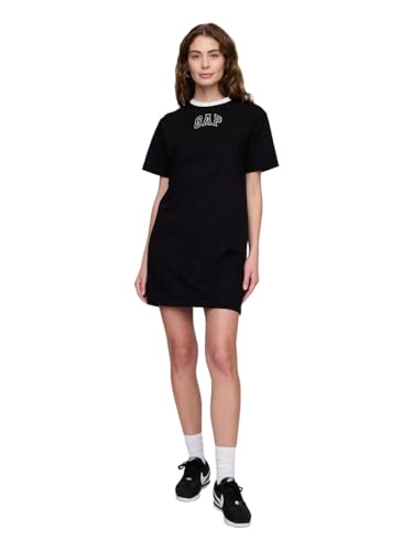 GAP Womens Logo Knit Dress Black 1 S at Amazon Women's Clothing store GAP Womens Logo Knit Dress Black 1 S at Amazon Women's Clothing store