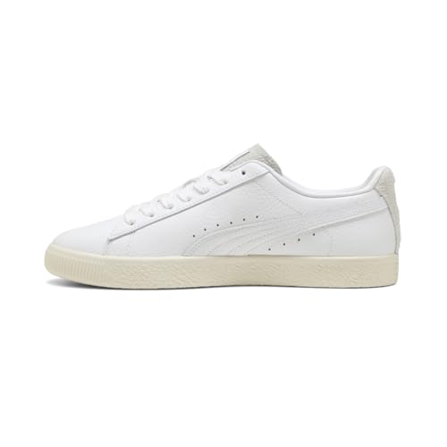 PUMA Mens Clyde Premium Sneakers Shoes Casual - White3