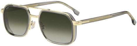 HUGO BOSS BOSS 1724/S FT3 GREY GOLD 55/19/150 MAN Sunglasses image 5