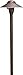 Kichler 15470BBR Dome 1LT 21.25IN Incandescent/LED Hybrid LV Landscape Path & Spread Light, Bronzed Brass Finish