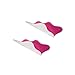 Soft Pink Beauty Patches 30 (Pack) - Gentle, Pain Free Removal, Skin-Friendly, Hypoallergenic Cosmetic Strips for Nightly Skincare and Relaxation