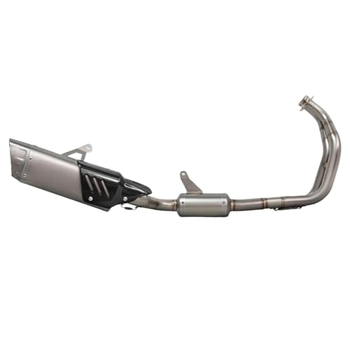 Collecteur silencieux échappement moto complet Yamaha MT07 FZ07 XSR700 de 2014 à 2024 connecteur tube