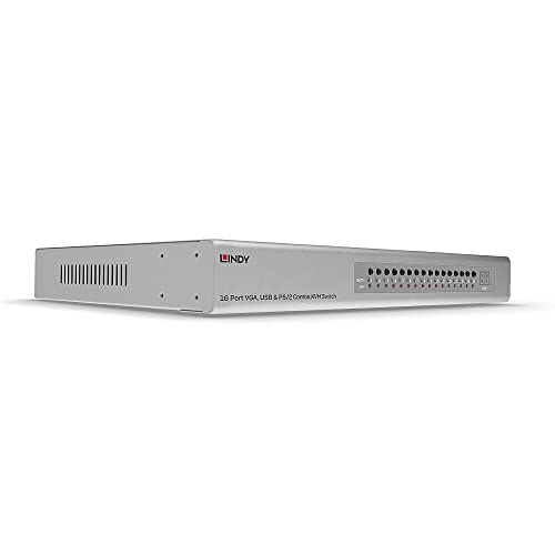Commutateur KVM 16 ports VGA et PS2 pour contrôler 16 ordinateurs