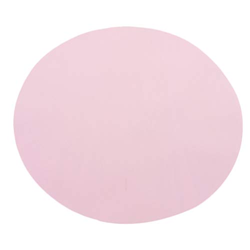 Dog Cat Placemat Mat Round Silicone Waterproof Pet Food Mat Heat Insulated Non-Skid Spill Pet Feeding Mat Pink