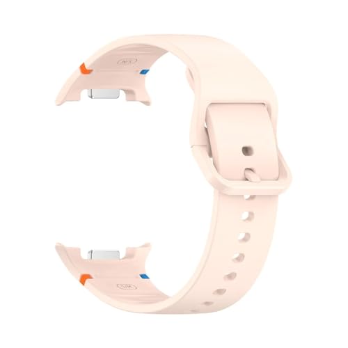 [PLYYQZM] Sam su ng �ɍ��� Galaxy Watch 8 44mm 40mm Watch8 Classic �����p���X�g�o���h �\�t�g�V���R���X�g���b�v �u���X���b�g �o���h �x���g�ɓK�p(Pink,For Galaxy 8 44mm)