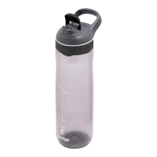 Contigo Cortland Autoseal Trinkflasche mit automatischem Trinkverschluss | 720ml große BPA-freie Kunststoff Wasserflasche | auslaufsicher | Ideal für Schule, Arbeit, Sport, Fahrrad, Wandern