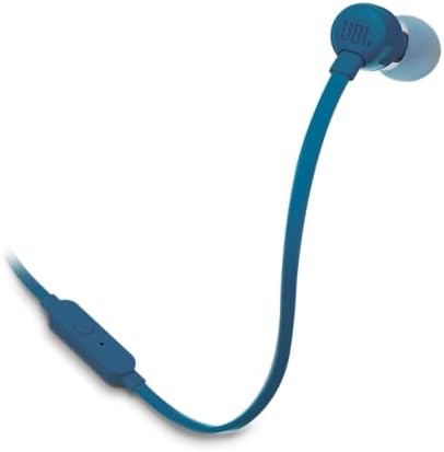 JBL T110 In-Ear Headphones - Blue JBLT110BLU
