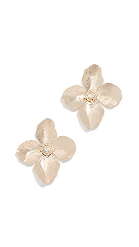 SHASHI Women's Blossom Earrings, Gold, One Size SHASHI Women's Blossom Earrings, Gold, One Size