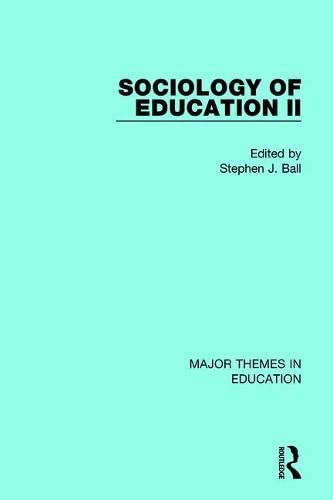 Buy The Sociology of Education: Major Themes in Education Book Online ...
