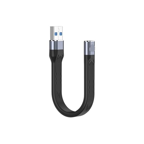 USB3.1 - TY>pe C 10Gbps Gen2 OTG データケーブル オスメス データ USB コード PC TV ハードディスク延長用 ショート 13cm(AM-CF)