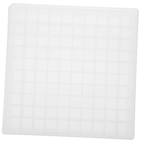 SOLUSTRE Plastic Microcentrifuge Tube Box Storage Rack for Freezer Lab Tube Holder