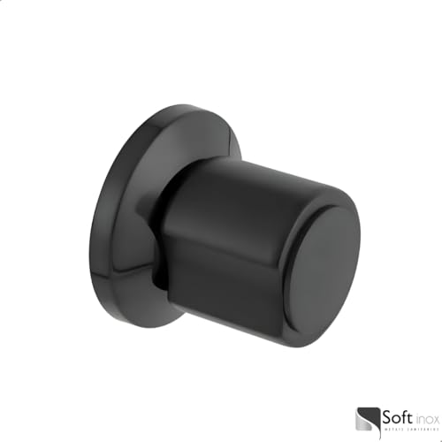 SOFTINOX Acabamento P/Registro 3/4 C40 Preto Fosco All Black
