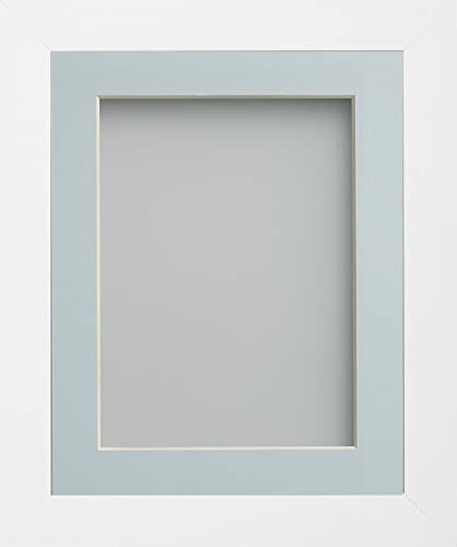Frame Company Candy Range White Picture Photo Frames with Mount*Choice of Colours* — image 1