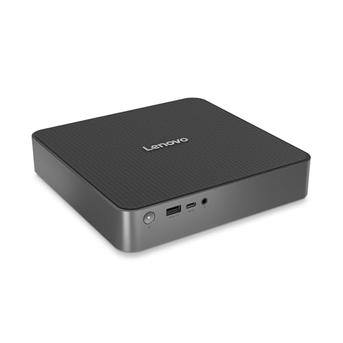 Lenovo IdeaCentre Mini 01Q8X10 Qualcomm Snapdragon LPDDR5x SDRAM 1 TB SSD Windows 11 Home Mini PC Grigio Neuf - vue 6