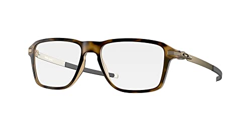 Image of Oakley Men Clear Lens Square Frames - 0OX8166