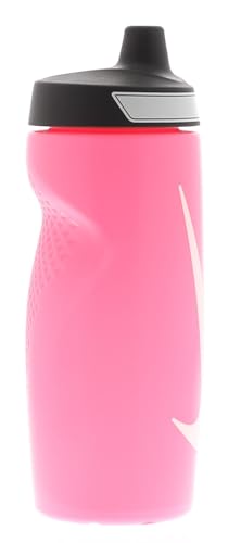 Image of Nike REFUEL BOTTLE 18 OZ - PINK GLOW /BLACK /WHITE, 532 ML