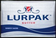 Butter, Lurpak Danish. Made with fresh cream. 8oz ship weight. Best Before Sept 19th 2013